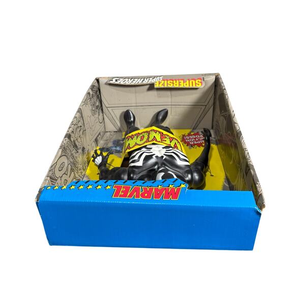 Vintage New In Box Marvel Venom Supersize Action Figure - Toy Biz 1991 - Comic - Picture 9 of 9